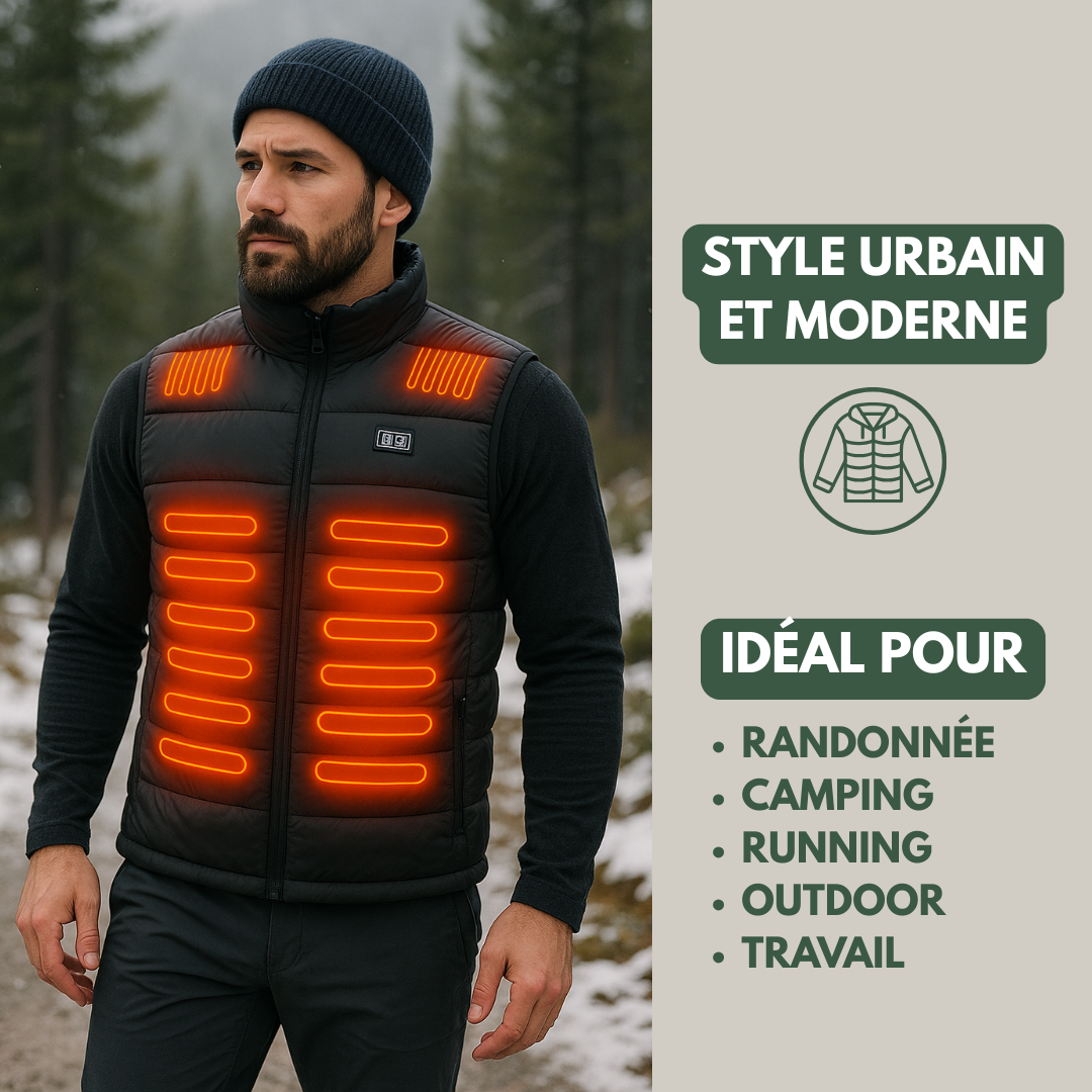 Gilet Chauffant Homme - Nordic Performance