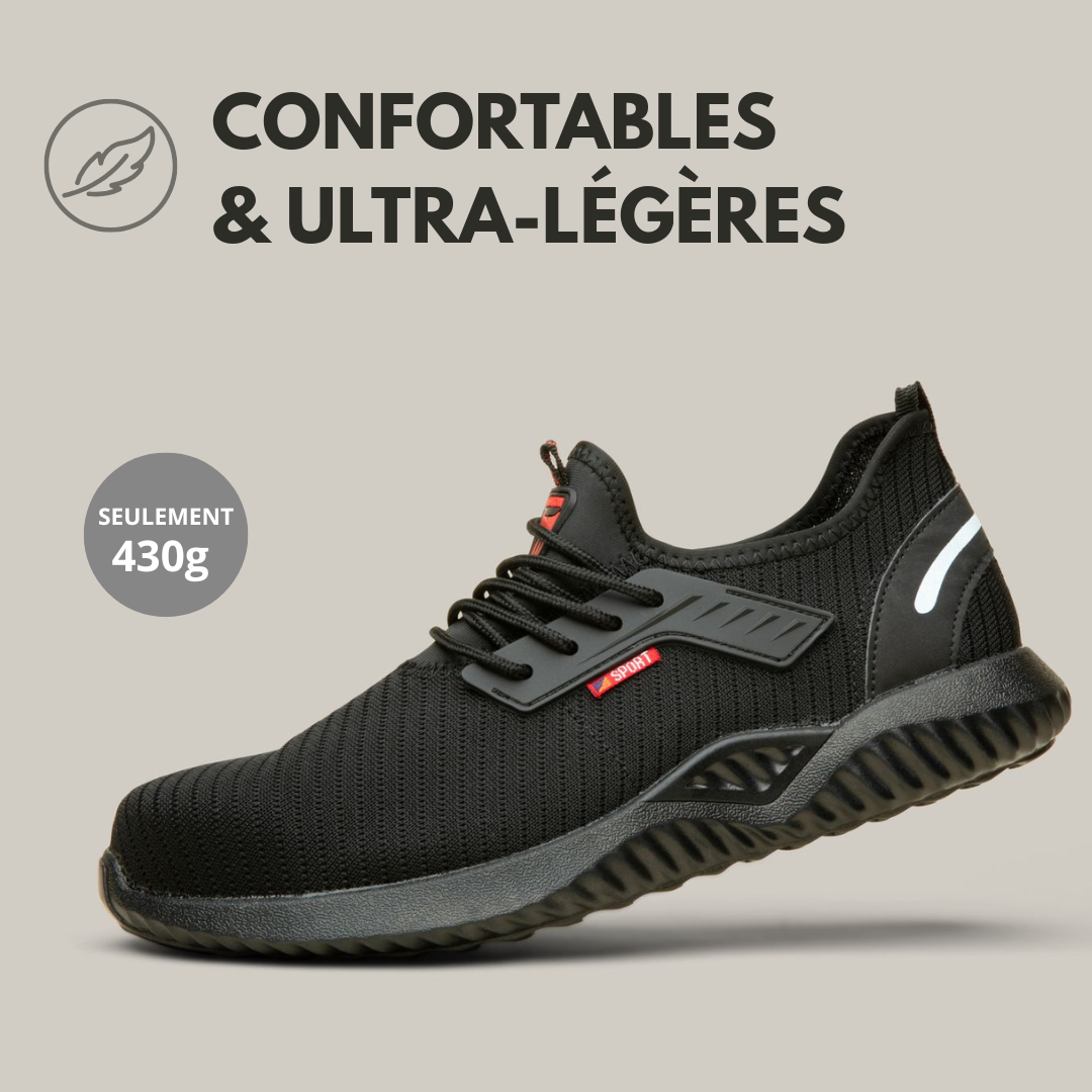 Chaussure de sécurité légère & respirante – BaroudeurCamp