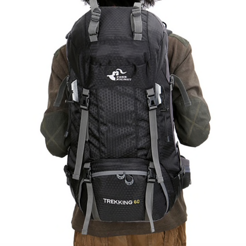 Sac à Dos 60L - Trekking Randonnée Montagne léger résistant et imperméable