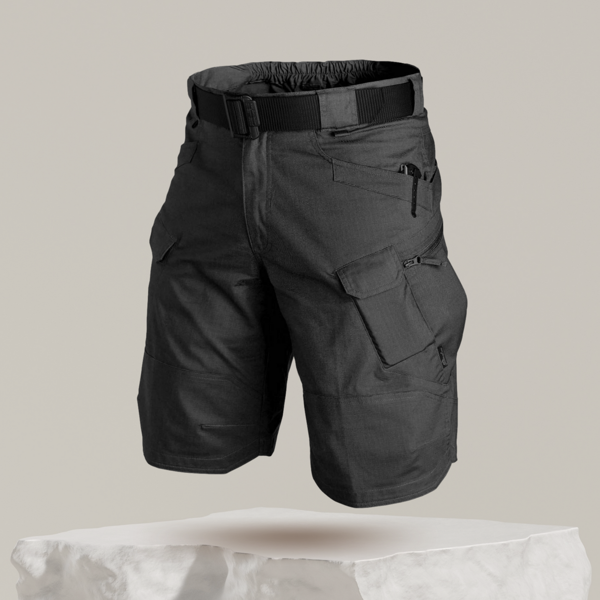 Short tactique Indestructible et Imperméable de survie Homme - Randonnée / Montagne / Nature