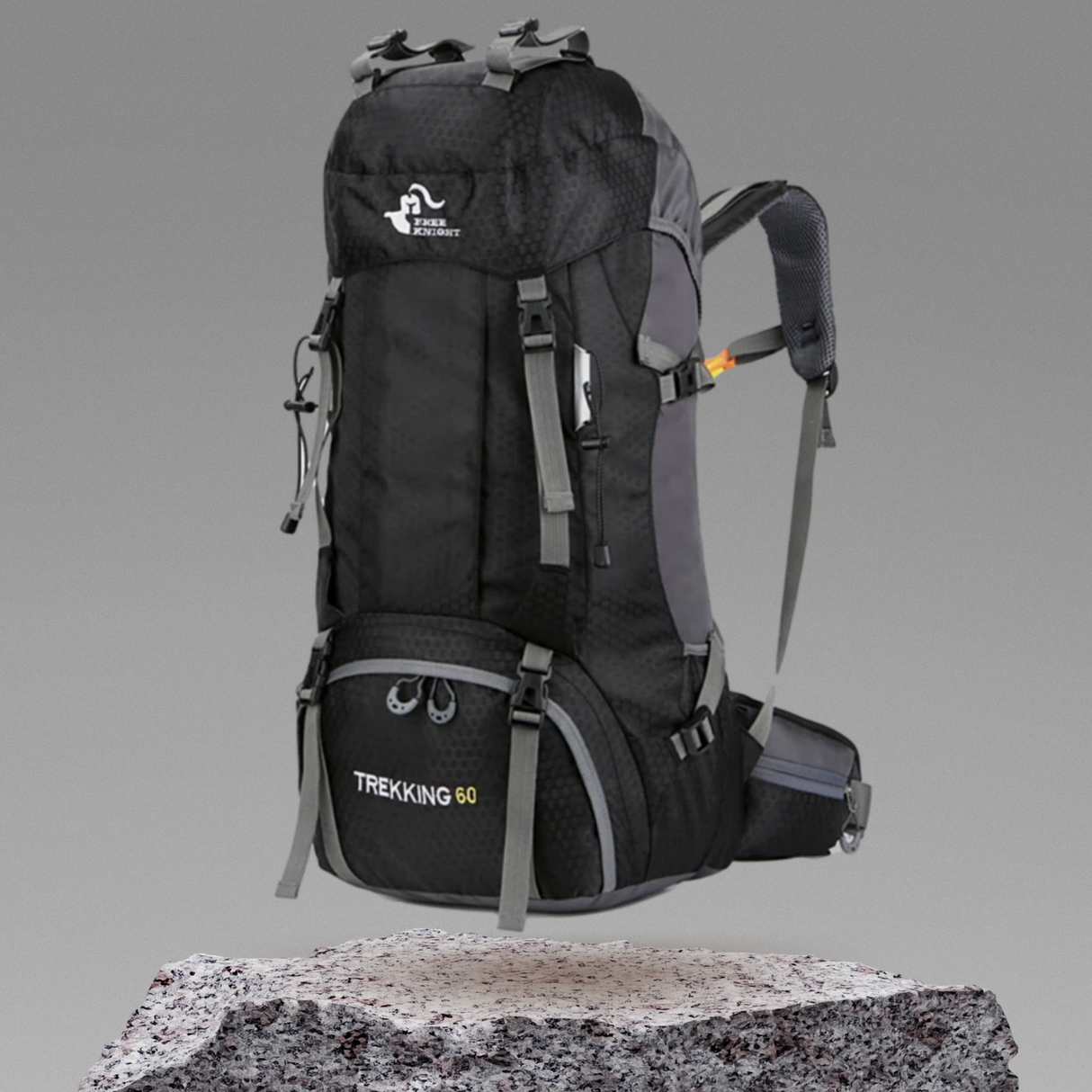 Sac à Dos 60L - Trekking Randonnée Montagne léger résistant et imperméable