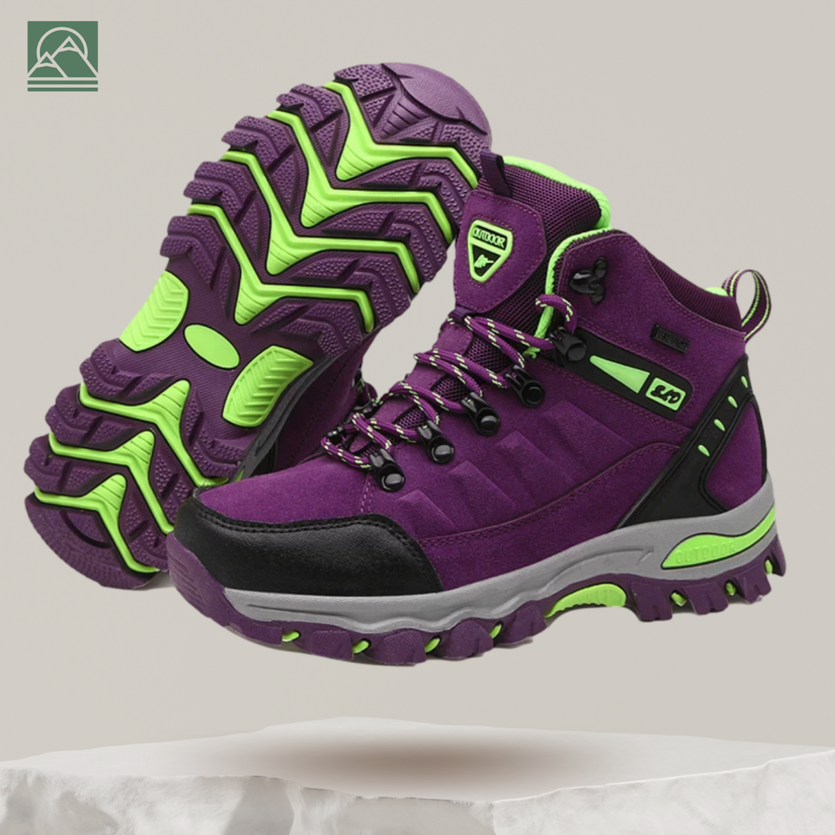 Chaussures Randonnée Femme Trekking - Montagne Outdoor-Alpine