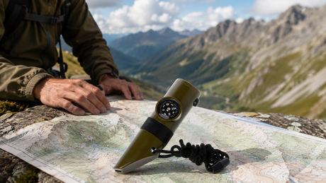 Comment s'orienter en montagne sans GPS : boussole et cartes