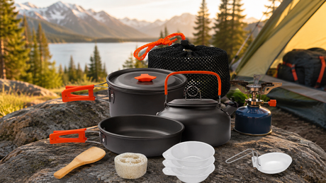 Kit cuisine camping : manger chaud en pleine nature
