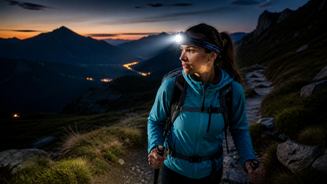 Lampe frontale rechargeable : pourquoi c'est indispensable en randonnée