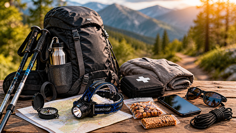 Les 10 essentiels à mettre dans son sac avant une randonnée