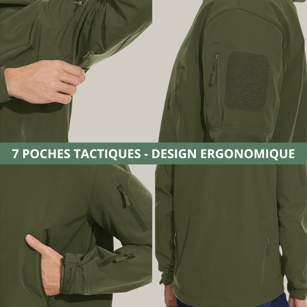 Veste Randonnée Imperméable Ultra Résistante de Montagne