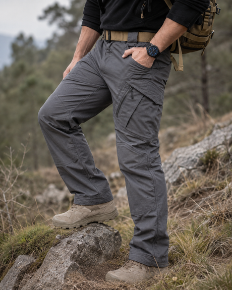 Pantalon Tactique Homme Ultra-Résistant & Imperméable – Randonnée & Outdoor