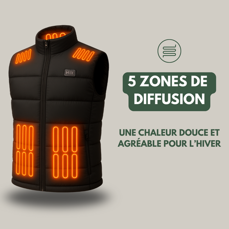 Gilet Chauffant Homme - Nordic Performance