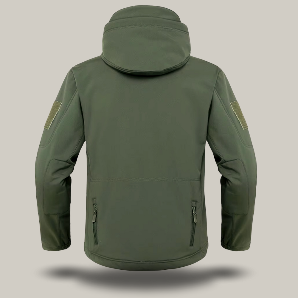 Veste Softshell Homme Chasse Randonnée - Imperméable, Coupe-vent, Légère, Avec Poches Multiples, Style Aventurier - 6