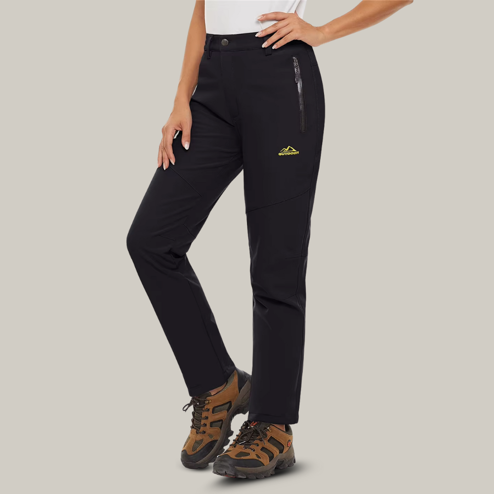 OCOLY Pantalon Randonnée Hiver Fee Polaire Chaude Softshell Pantalon OCOLY Pantalon Randonnée Hiver Fee Polaire Chaude Softshell Pantalon