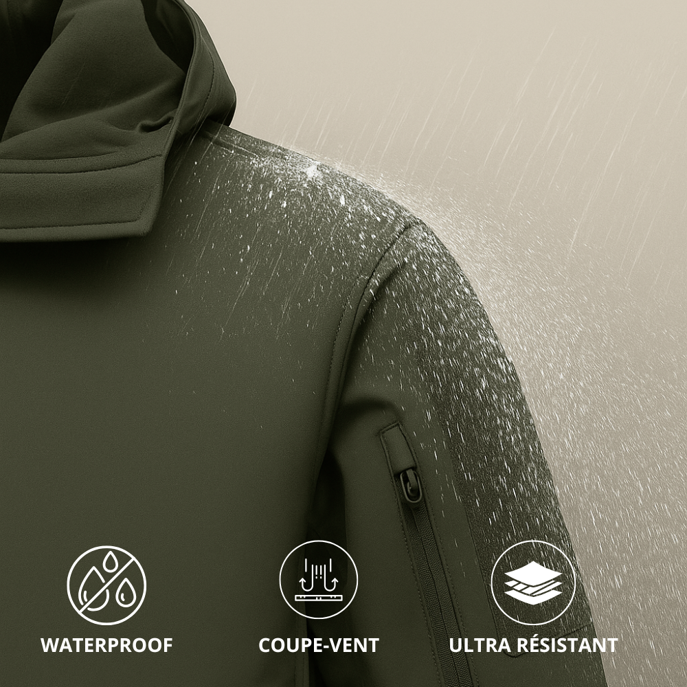 Veste Randonnée Imperméable Ultra Résistante de Montagne