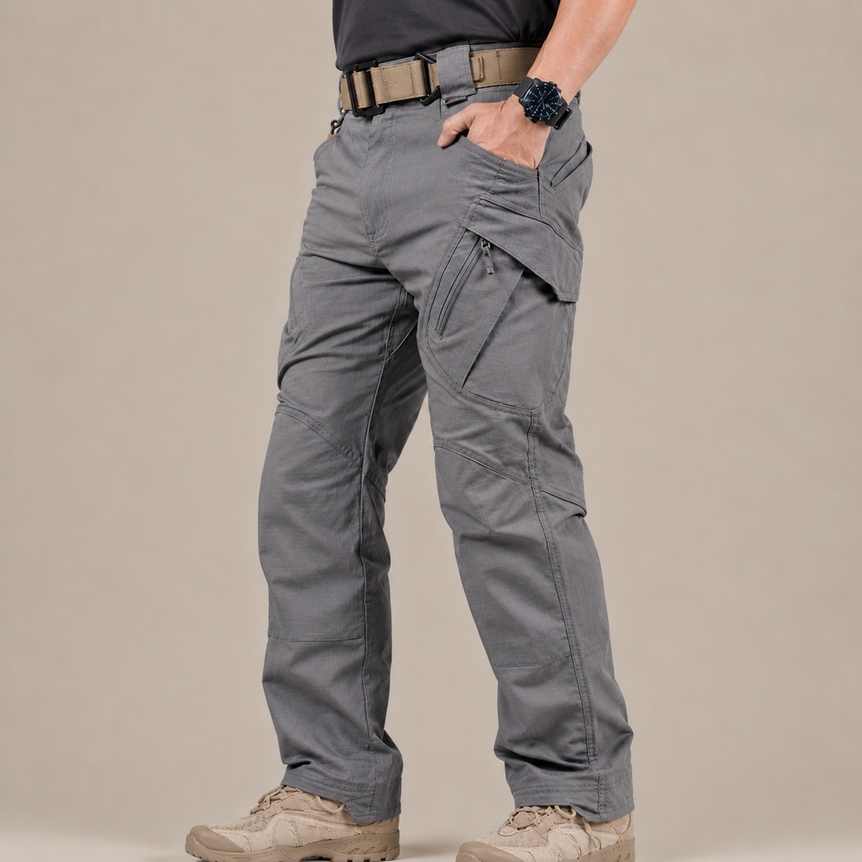 Pantalon Tactique Homme Ultra-Résistant & Imperméable – Randonnée & Outdoor