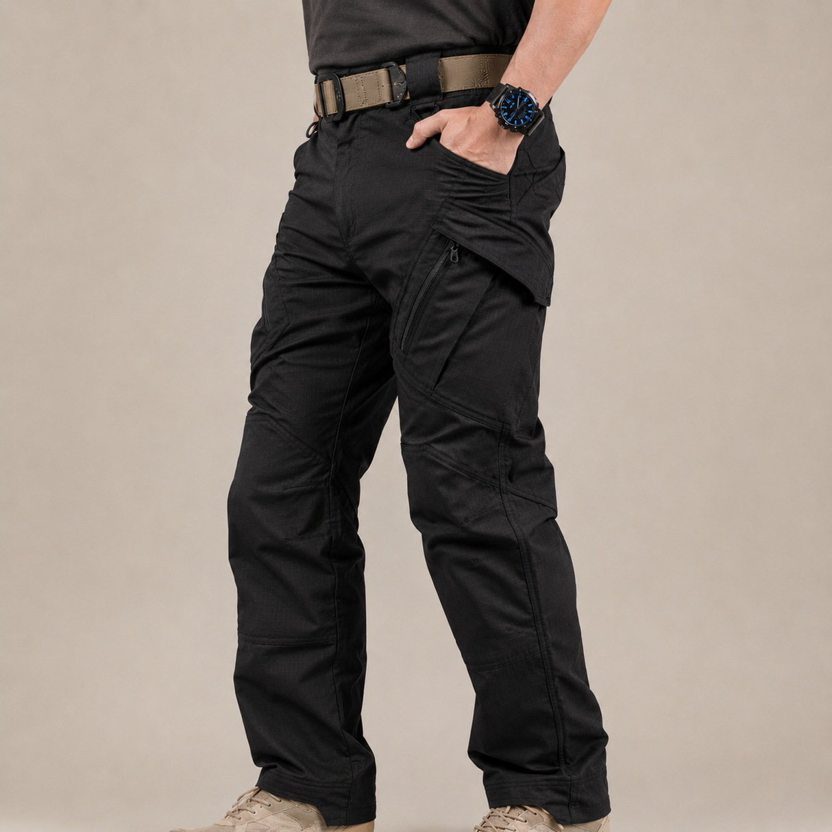 Pantalon Tactique Homme Ultra-Résistant & Imperméable – Randonnée & Outdoor
