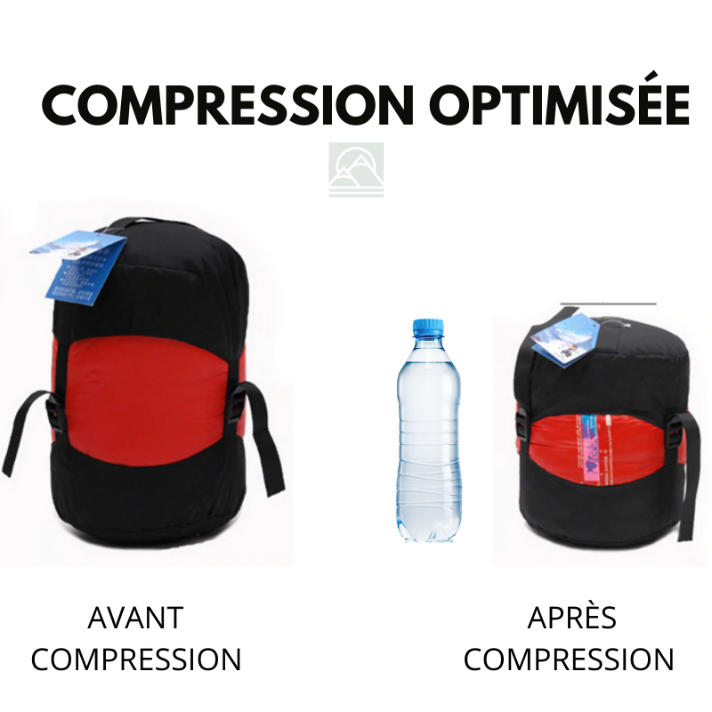 Sac de couchage 0 Duvet Trekking Ultra Light 4 Saisons moins 1kg BaroudeurCamp