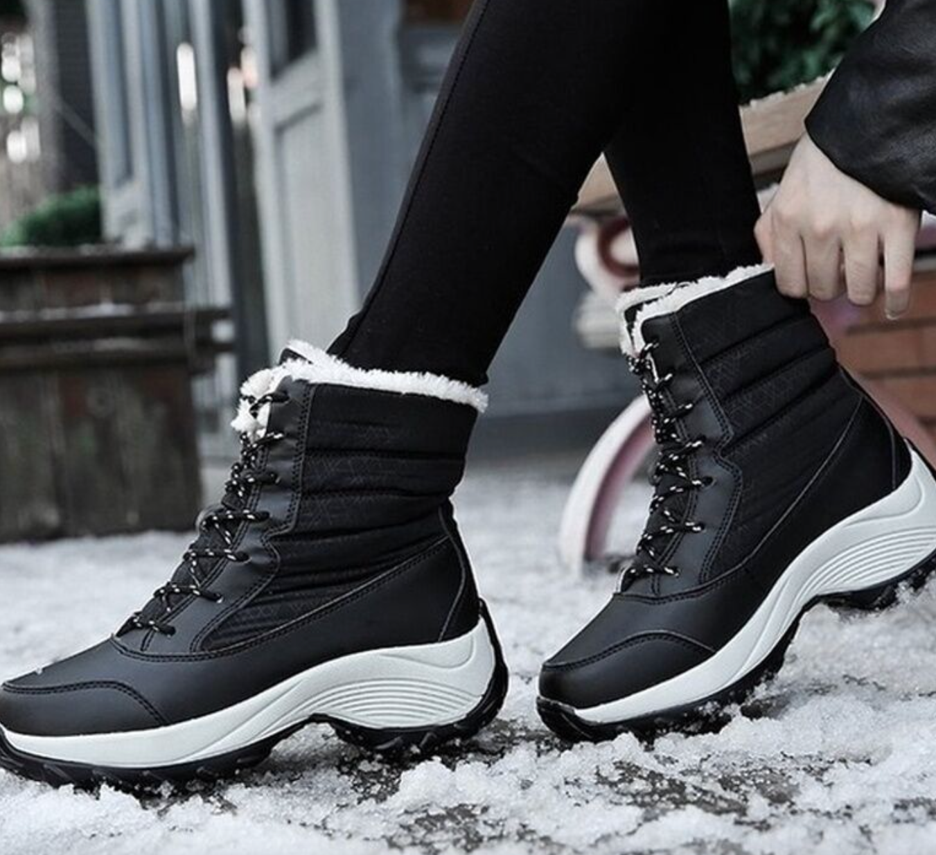 Boots neige hiver femme hotsell
